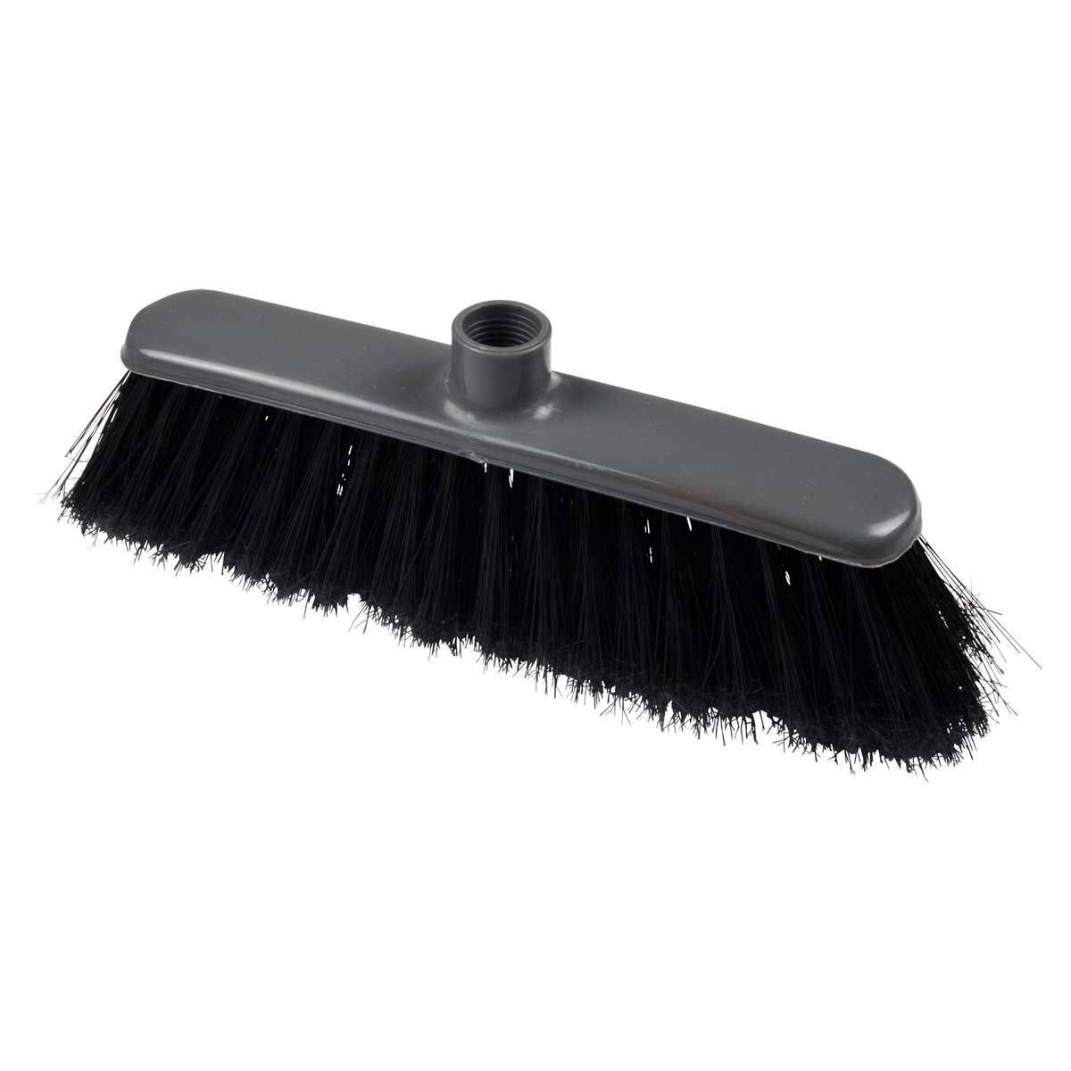 Tête de Balai "Fibres Fleurées" 33cm Gris - Image 1
