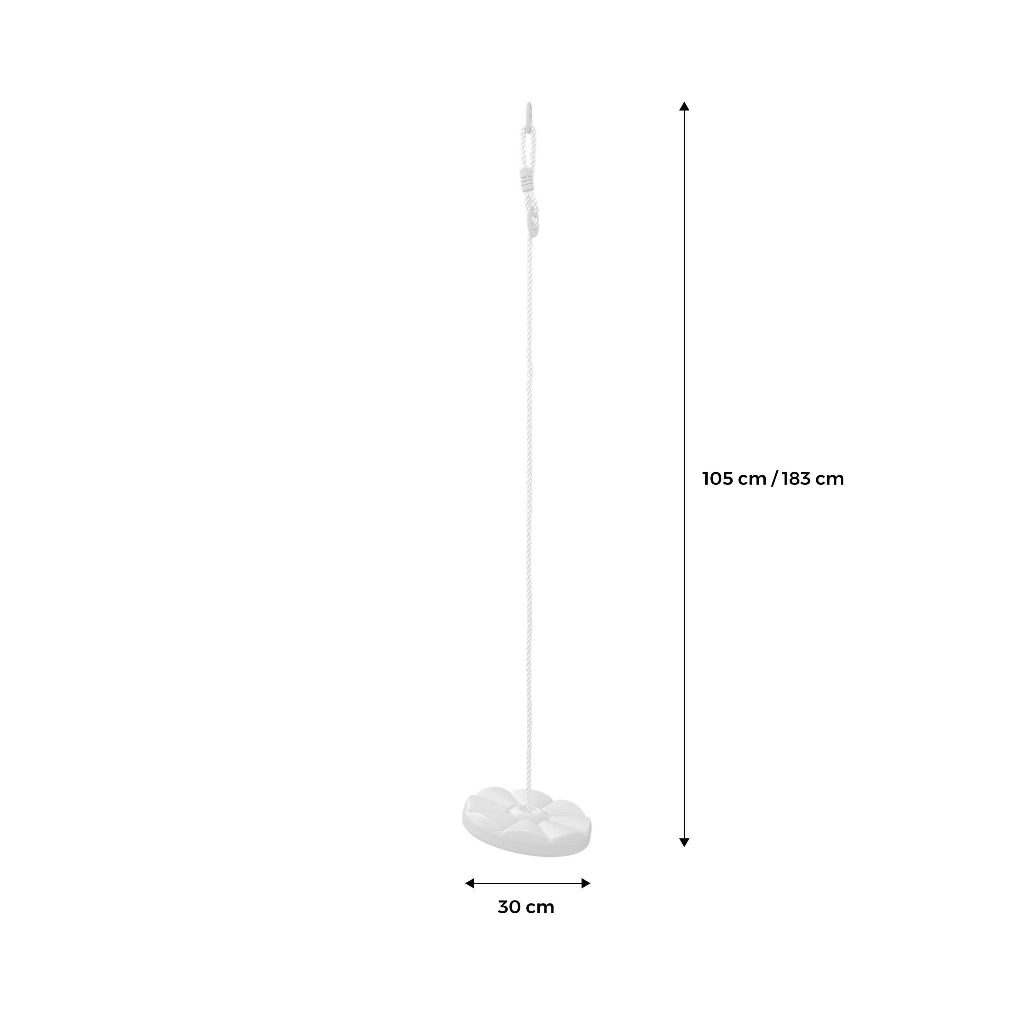 sweeek - Balançoire disque en plastique soufflé pour portique de 2 à 2.2m. agrès. accessoire | sweeek - Image 4
