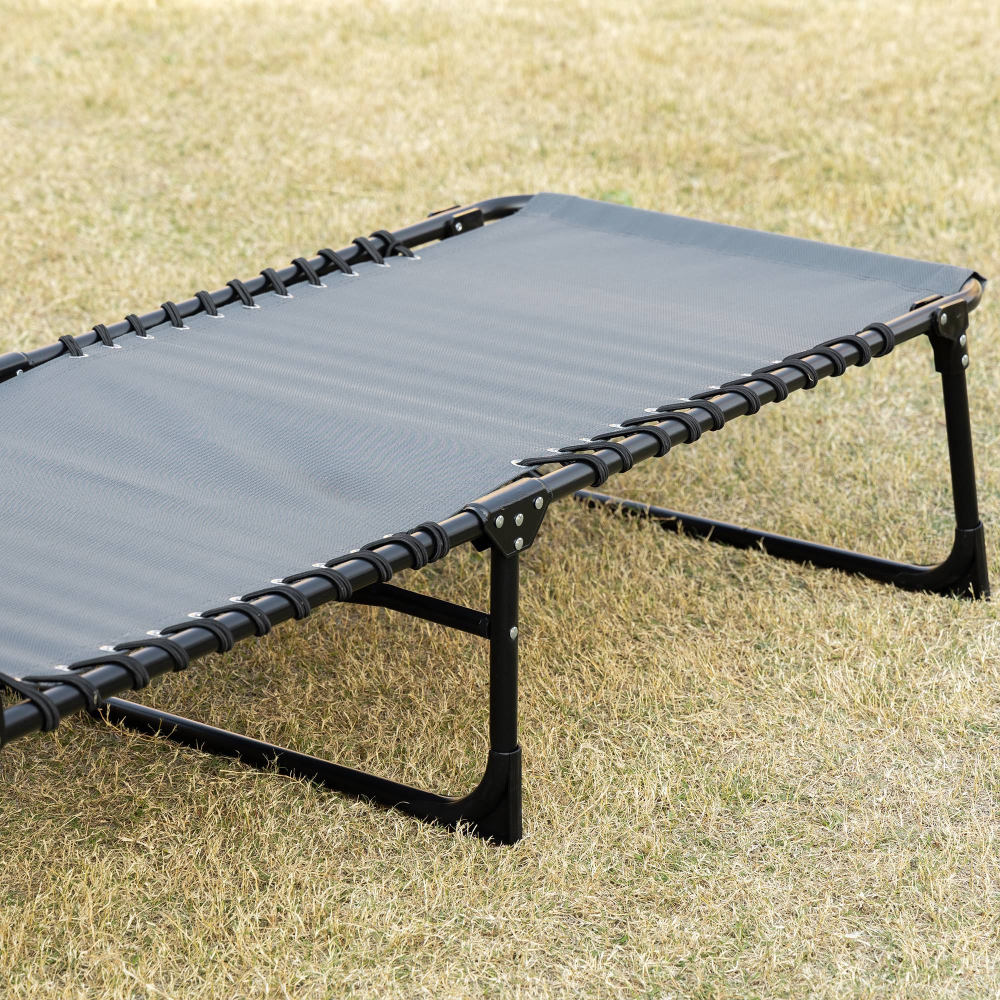 Outsunny - Transat pliable portable dossier réglable - Image 9