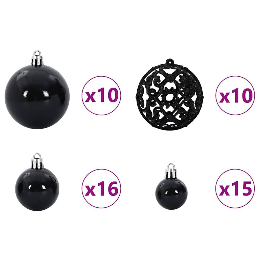 Vidaxl - Sapin de Noël Rose 210 cm PVC vidaXL 3396439 - Image 9