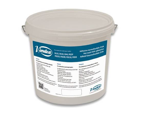 Colle thermofusible VIRUTEX pour plaqueuses PEB200/ EB135 - Seau 4 kg - 2599266 - Image 1