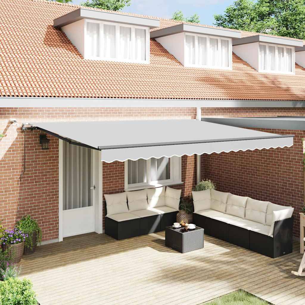 Vidaxl - Auvent avec Anthracite 4,5 × 3 m Métal vidaXL 313262 - Image 1