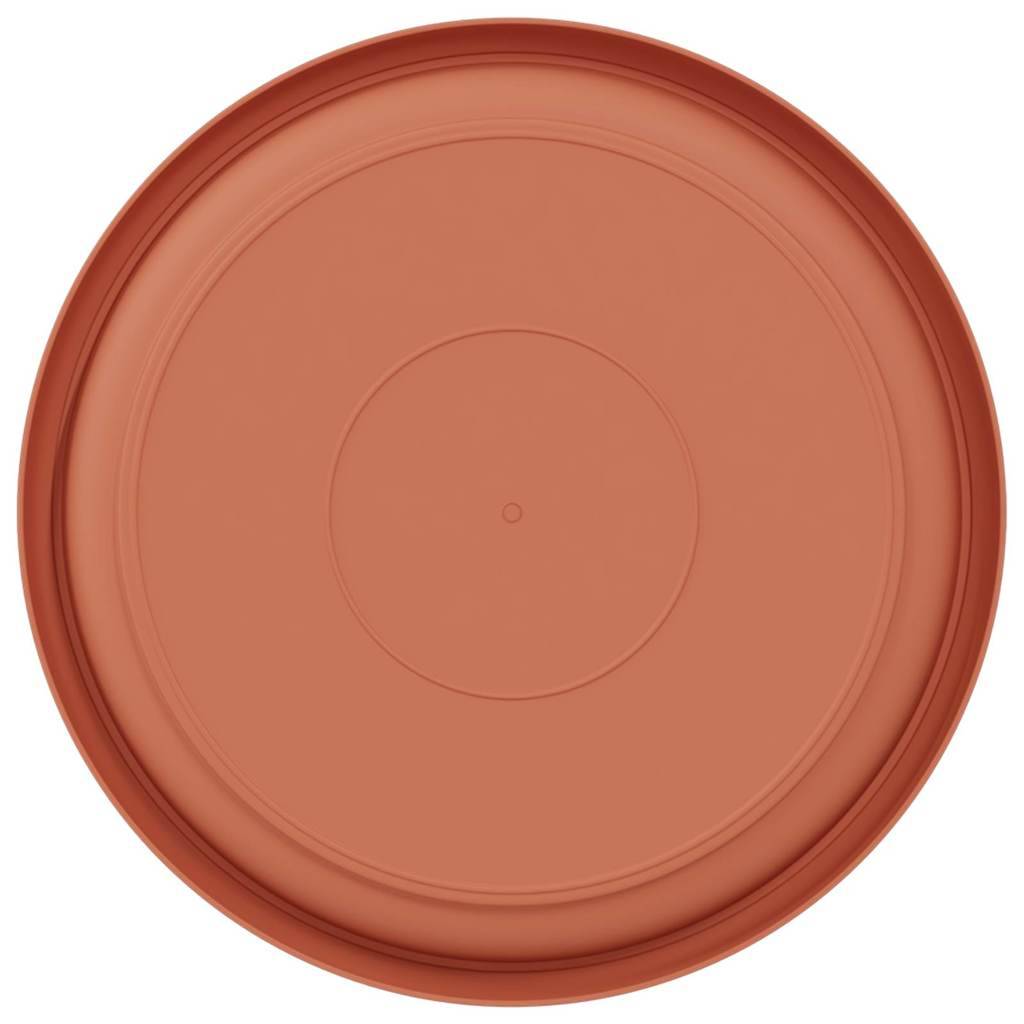 Prolenta Premium - Jardinière plastique rouge 23,5 x 23,5 x 2,5 cm - Prolenta premium p314.1 - Image 6