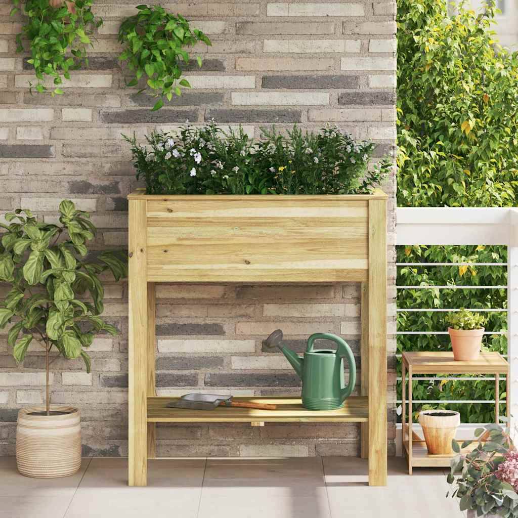 Vidaxl - Jardin haut Marron 85,5 x 46,5 x 96 cm Pinède imprégnée vidaXL 42013033 - Image 1