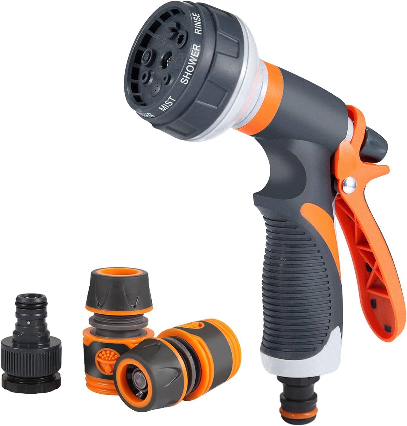 Pistolet d'arrosage de jardin avec 3 ports - IntiMeg