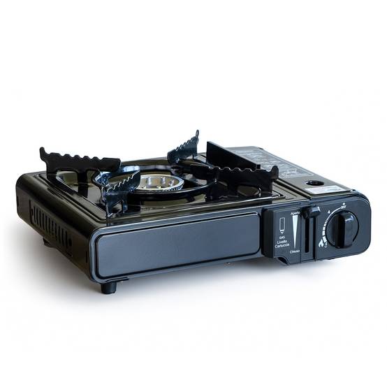 Réchaud à gaz 2200W portable + 28 cartouches de gaz Camping Cuisine Extérieure - Image 9