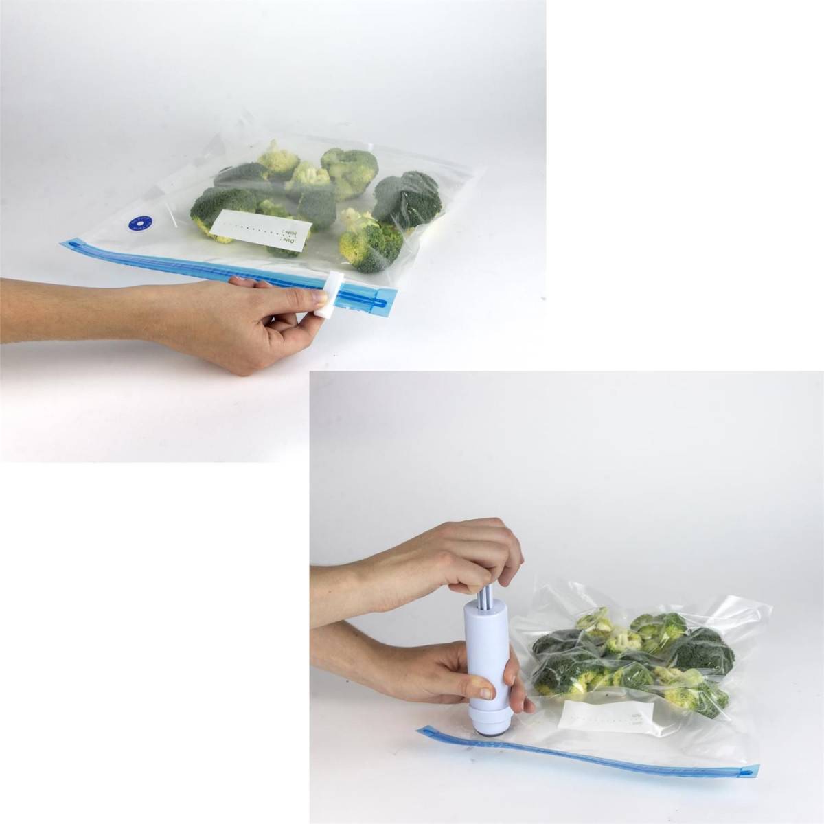 Cook Concept - Lot de 4 Sachets "Réutilisables" 34cm Transparent - Image 9