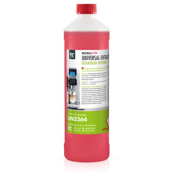 Détartrant universel Microactiv® avec indicateur de couleur en bouteille de 1 L x 1 - Image 1