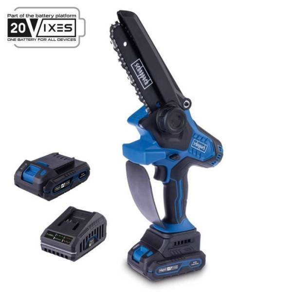 Scheppach - Scie élagueuse BC-PS150-X + Set batterie 2Ah + chargeur - SCHEPPACH