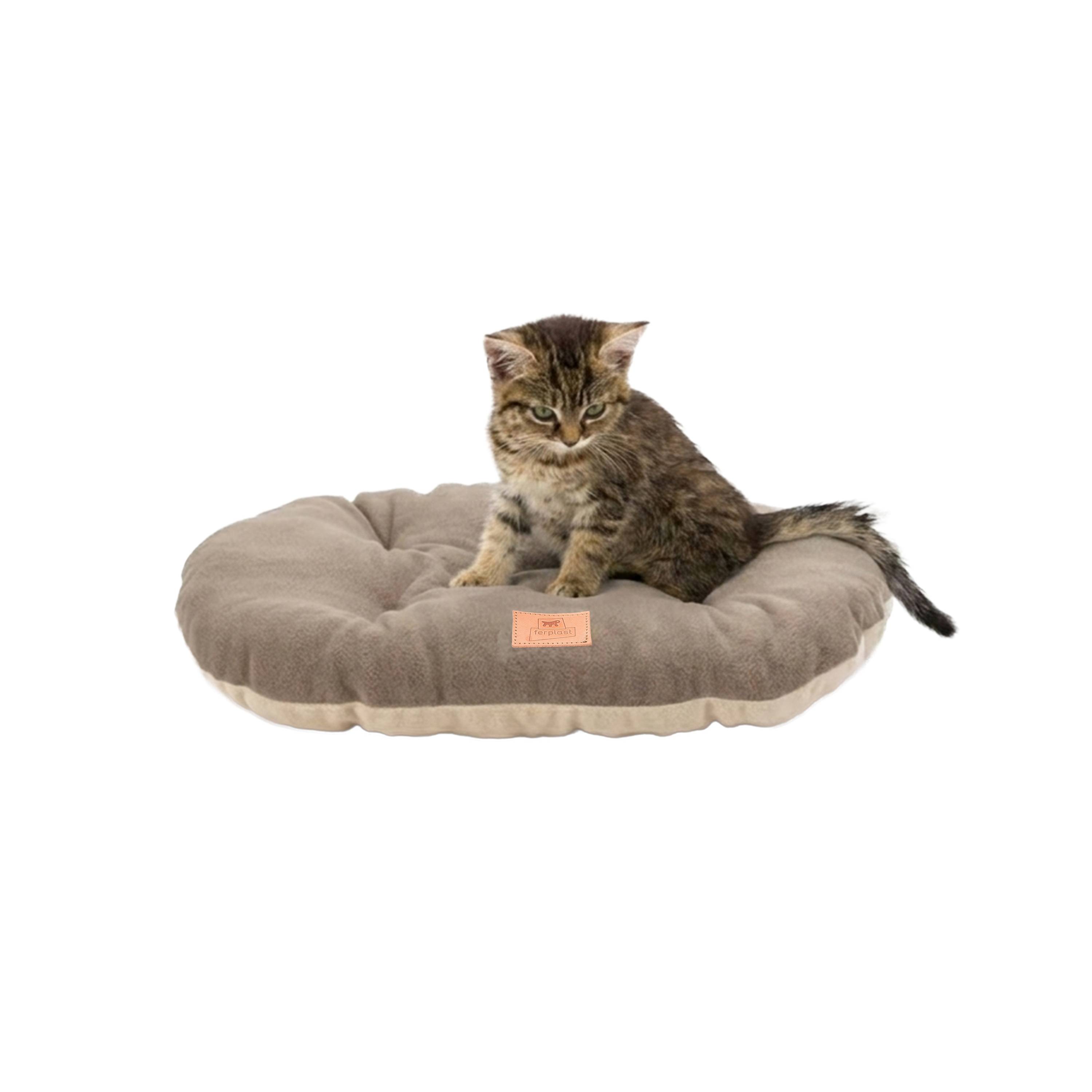 Ferplast - Ferplast Coussin Chien, Tapis Chien RELAX 45/2 MICROFLEECE, Coussin Chat, Lit pour Chiens Chats, Matelas Animaux, Coussin pour Panier Chien et Chat, - Image 5