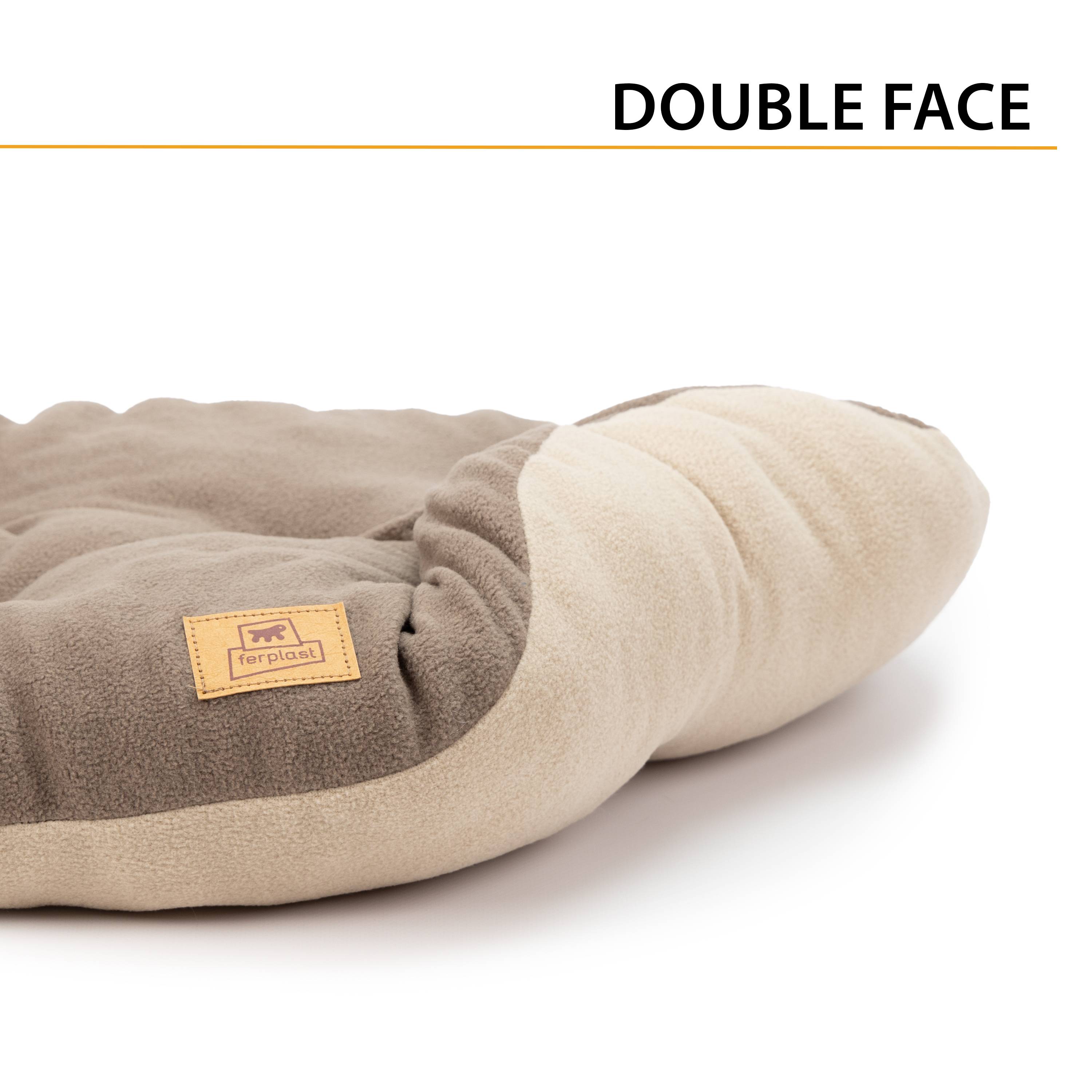 Ferplast - Ferplast Coussin Chien, Tapis Chien RELAX 45/2 MICROFLEECE, Coussin Chat, Lit pour Chiens Chats, Matelas Animaux, Coussin pour Panier Chien et Chat, - Image 7