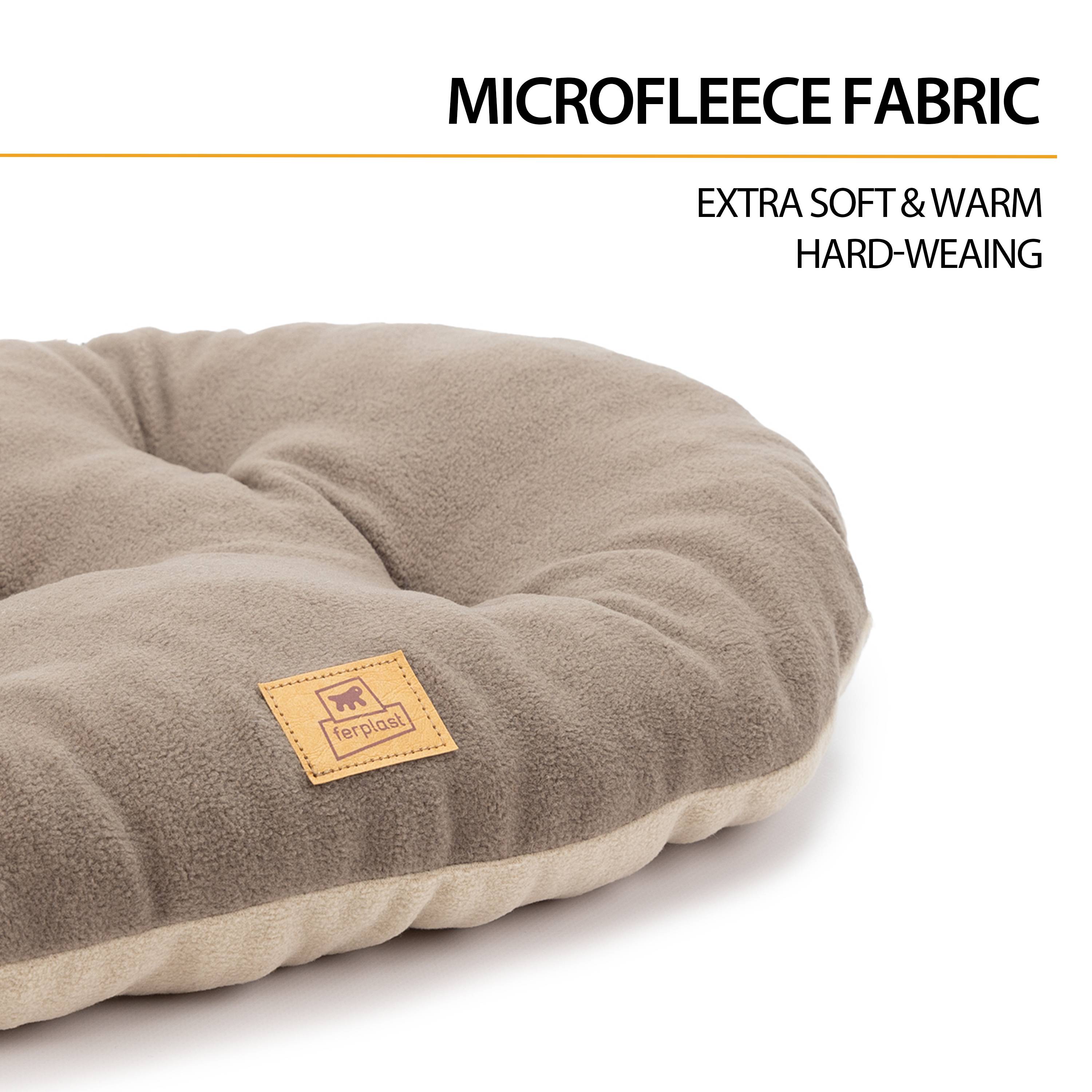 Ferplast - Ferplast Coussin Chien, Tapis Chien RELAX 45/2 MICROFLEECE, Coussin Chat, Lit pour Chiens Chats, Matelas Animaux, Coussin pour Panier Chien et Chat, - Image 8
