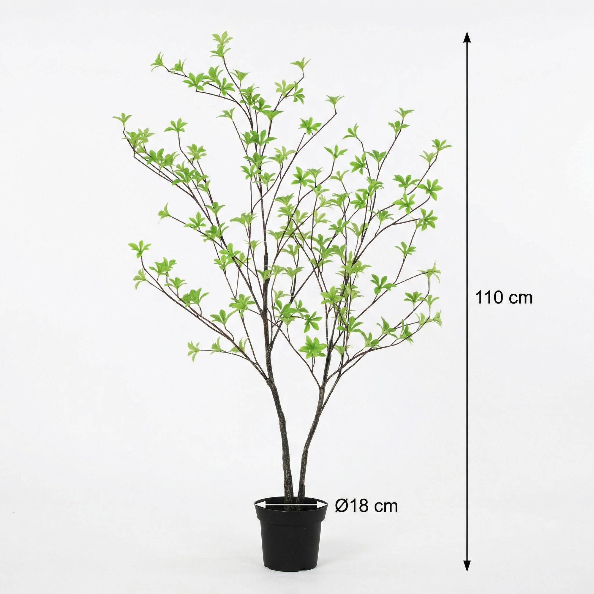 Tropaeolum - 110cm - Ø18cm - Plante artificielle - Image 5