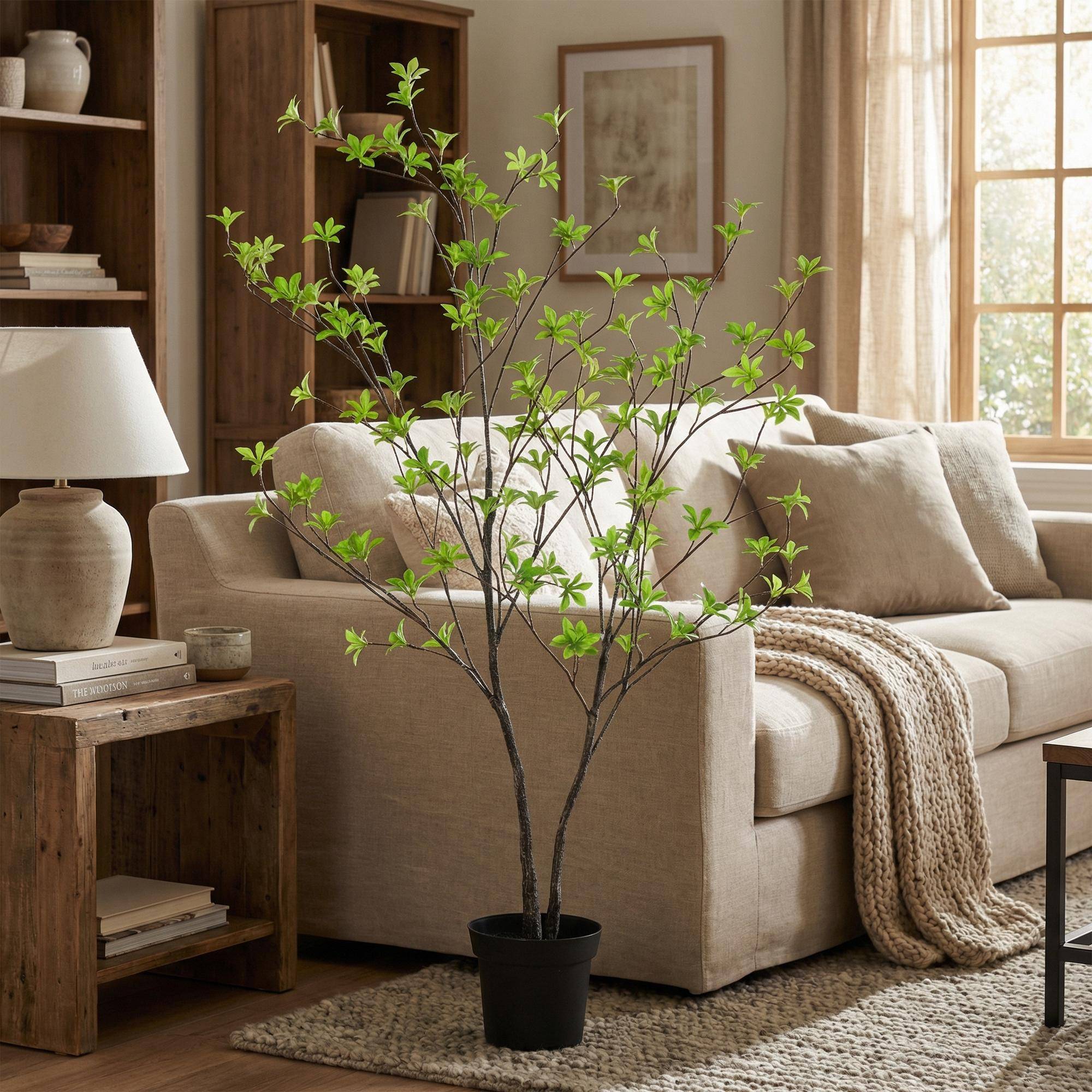 Tropaeolum - 110cm - Ø18cm - Plante artificielle - Image 4
