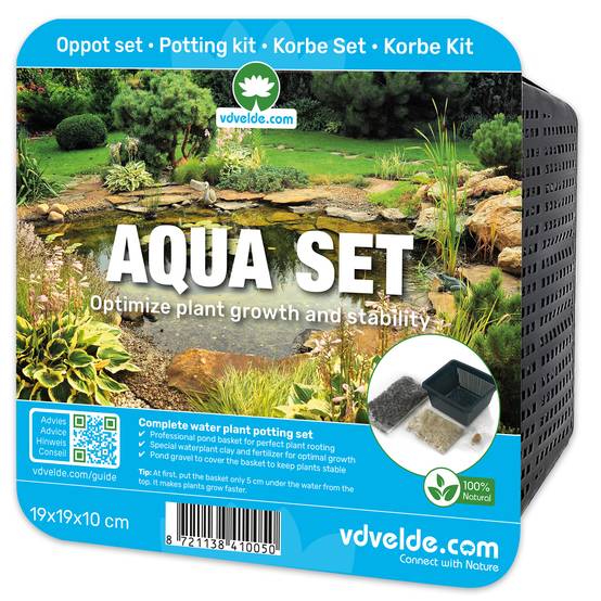 0 - Aqua Set - Panier Substrat Argile Aliment et Gravier - Image 1