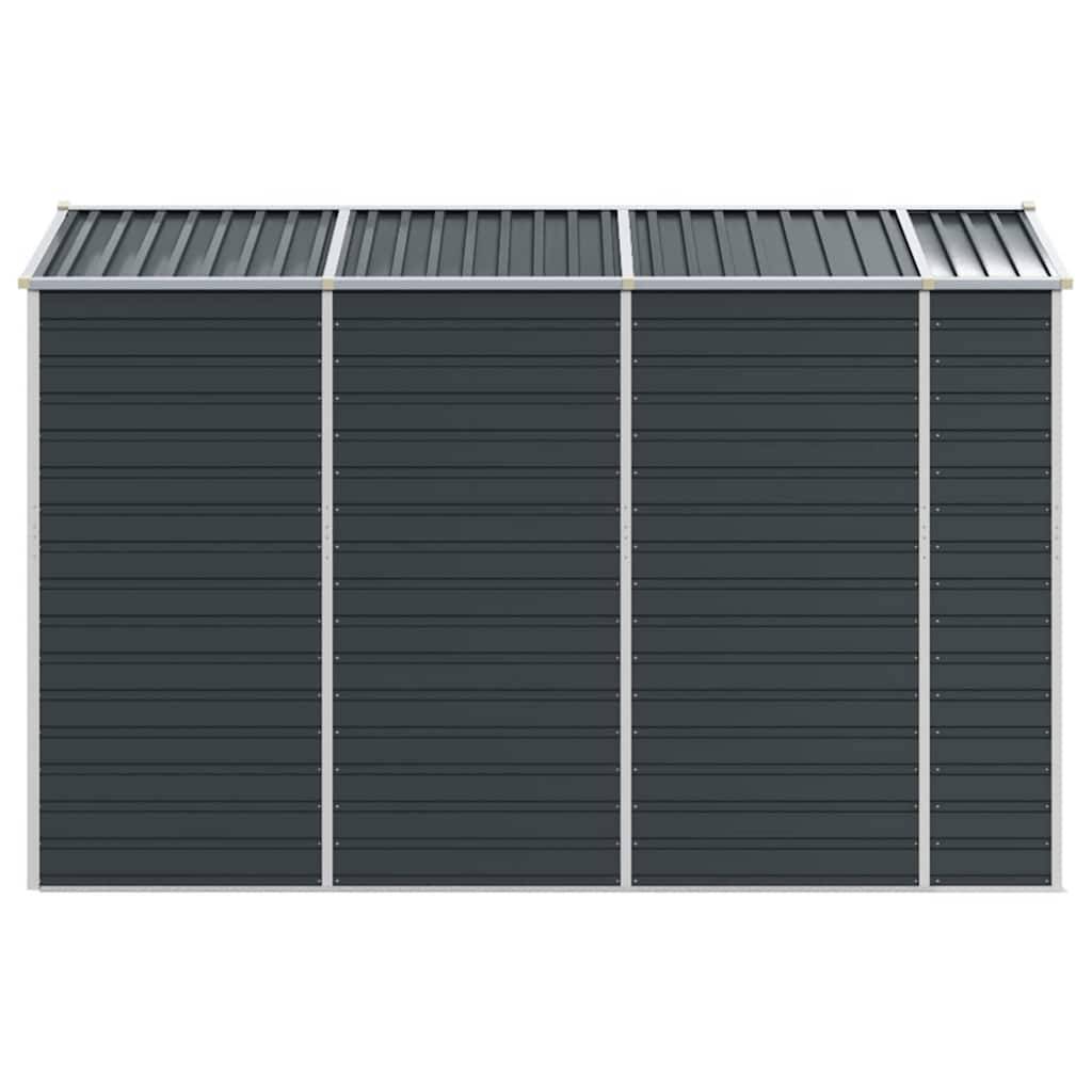 Vidaxl - Abri de jardin anthracite 191x300x198 cm acier galvanisé vidaXL 3188255 - Image 10