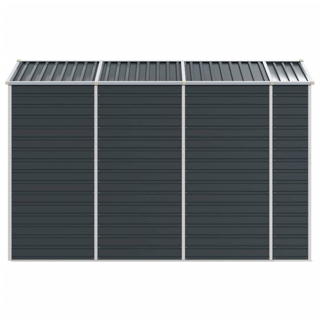 Vidaxl - Abri de jardin anthracite 191x300x198 cm acier galvanisé vidaXL 3188255 - Image 7