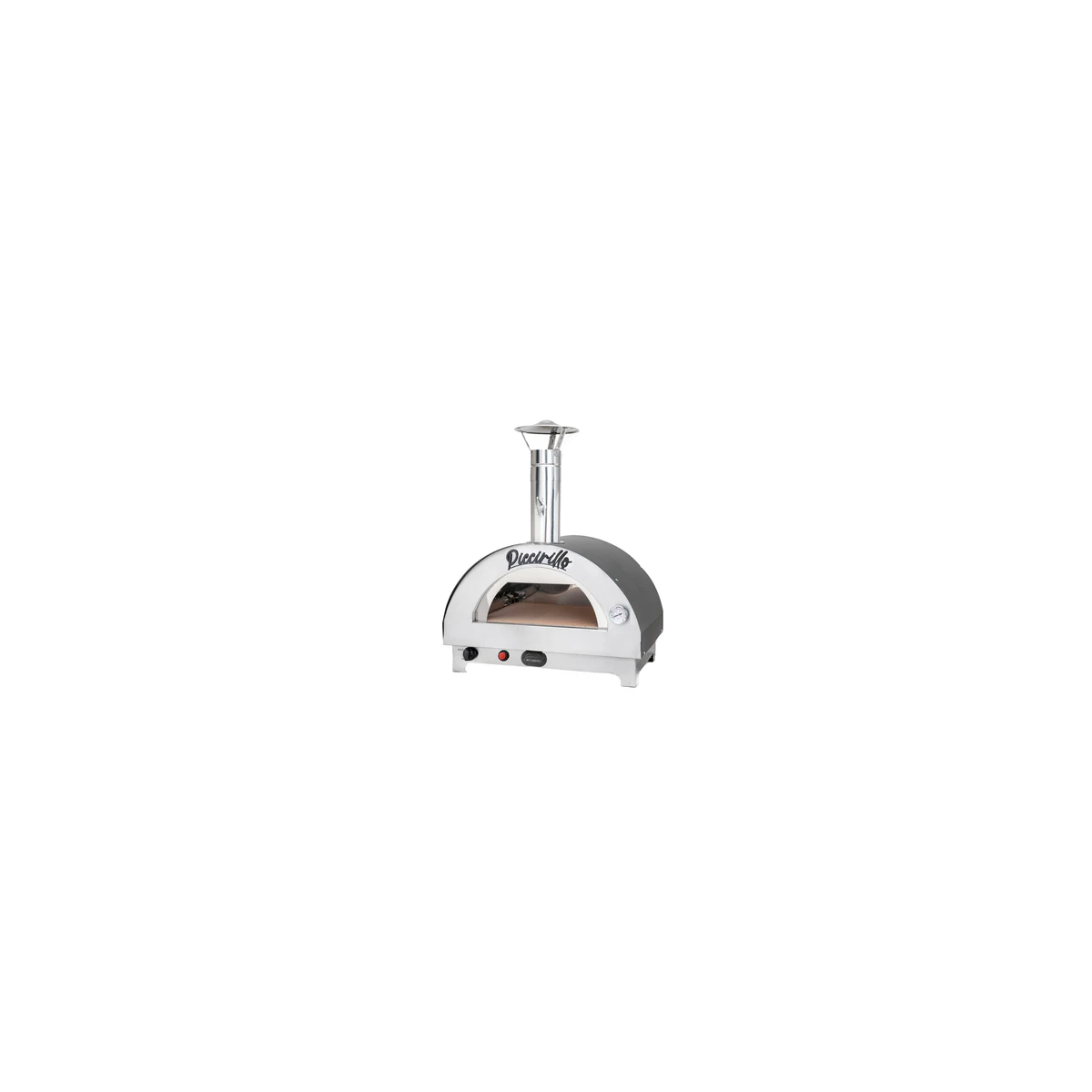 Four à pizza Inox Cuisson 5mn 400°C en 15mn Four à bois Italien BELLANAPOLI - Image 8