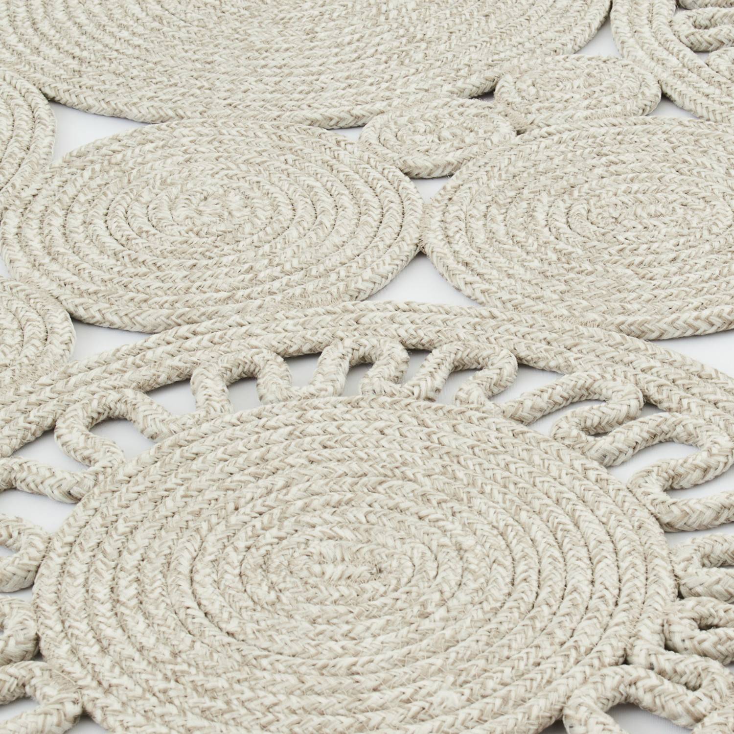 Autre - Tapis intérieur et extérieur sable 120x120cm - Image 6