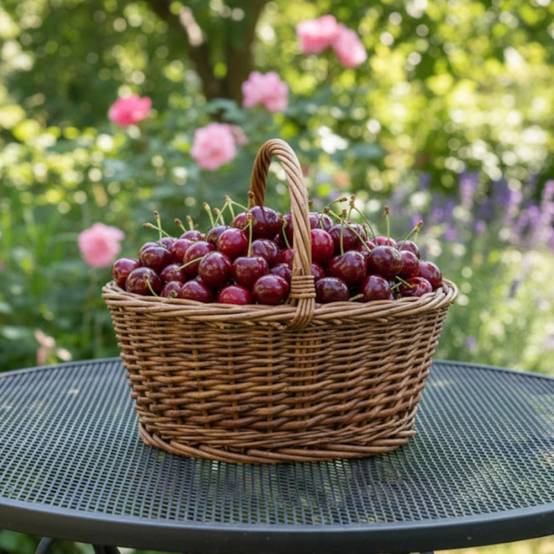 Cerisier Bigalise® 'Enjidel' - Bon rendement - Pot de 12L - Gobelet 3 ans - De 2,50 m à 3,00 m - Image 2