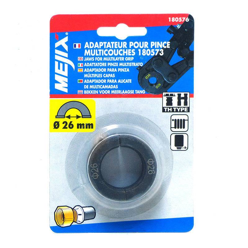 Adaptateur pince multicouches - MEJIX - 180576 - PEX 26 mm Mejix - Image 2