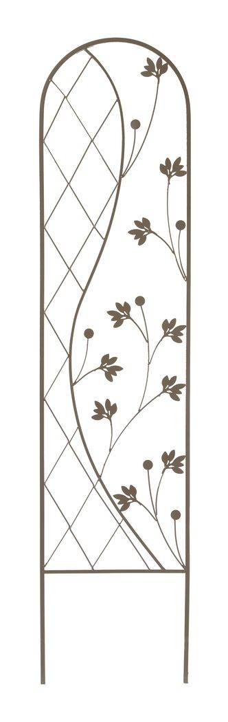 Nortène - Display de 16 treillis métal Display yin and yang trellis - Gris - 0,35x0,80xh1,70m Nortene - Image 2