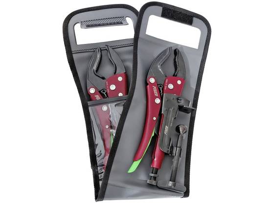 Kit 2 pinces étau PIHER Mains libres + supports - 53210 - Image 1
