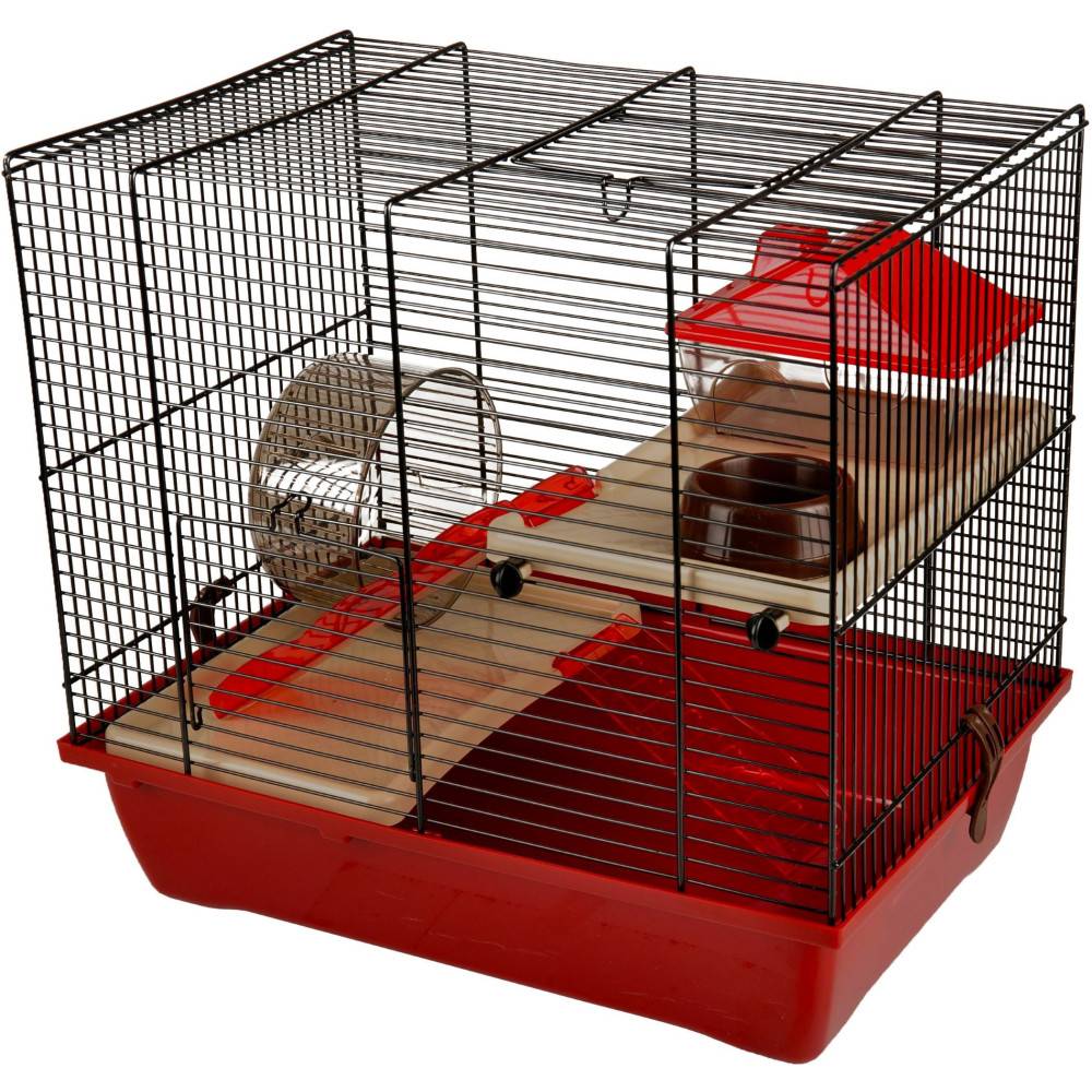 animallparadise - Cage ENZO . 41.5 x 28.5 x 38 cm. Model 2. pour hamster. - Image 1