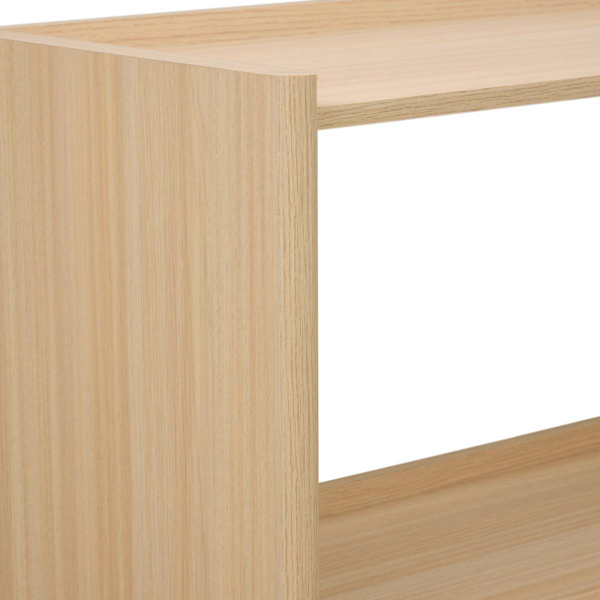 Atmosphera - Bibliothèque John rectangulaire 85x180cm beige - Atmosphera Créateur d'intérieur - Image 4