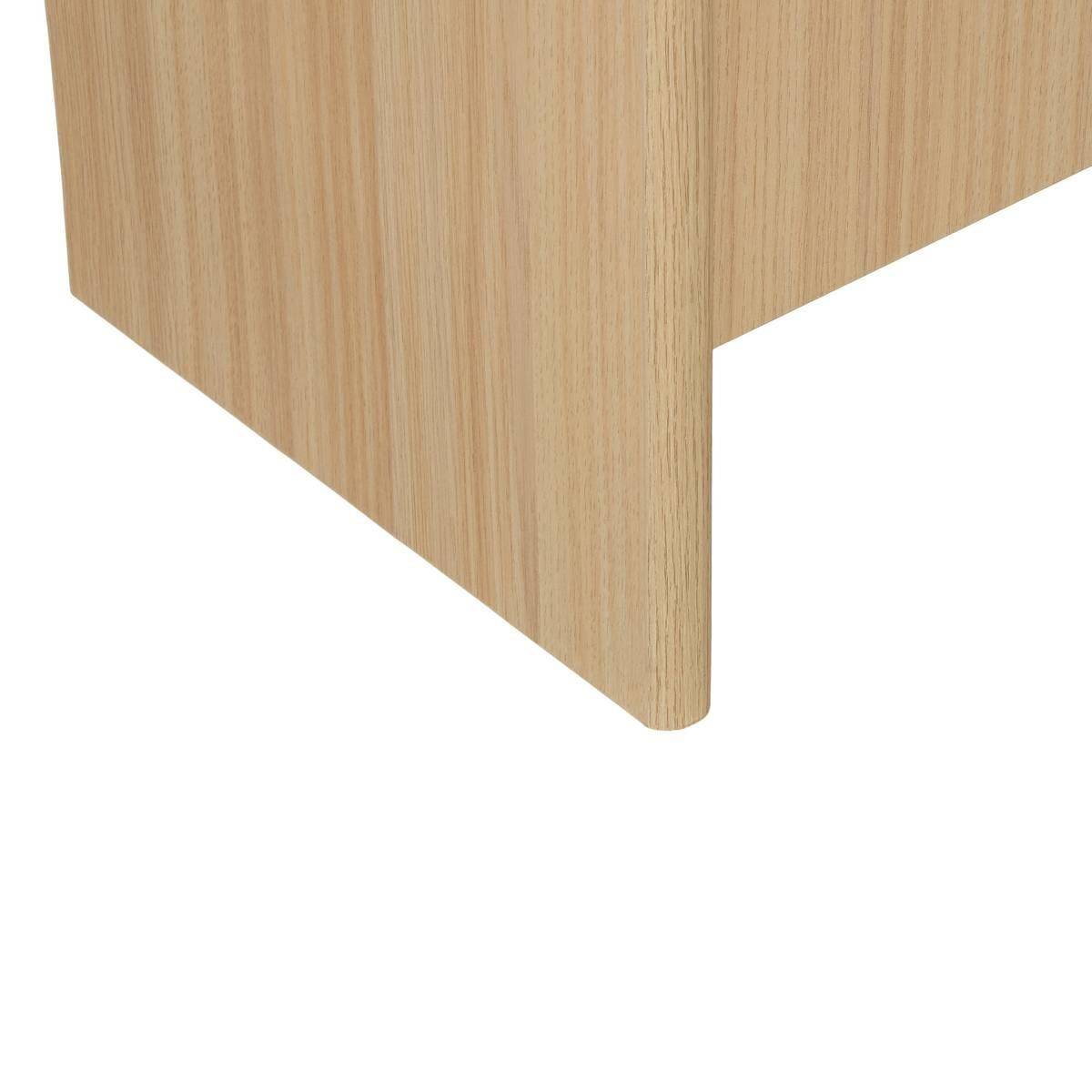 Atmosphera - Bibliothèque John rectangulaire 85x180cm beige - Atmosphera Créateur d'intérieur - Image 7