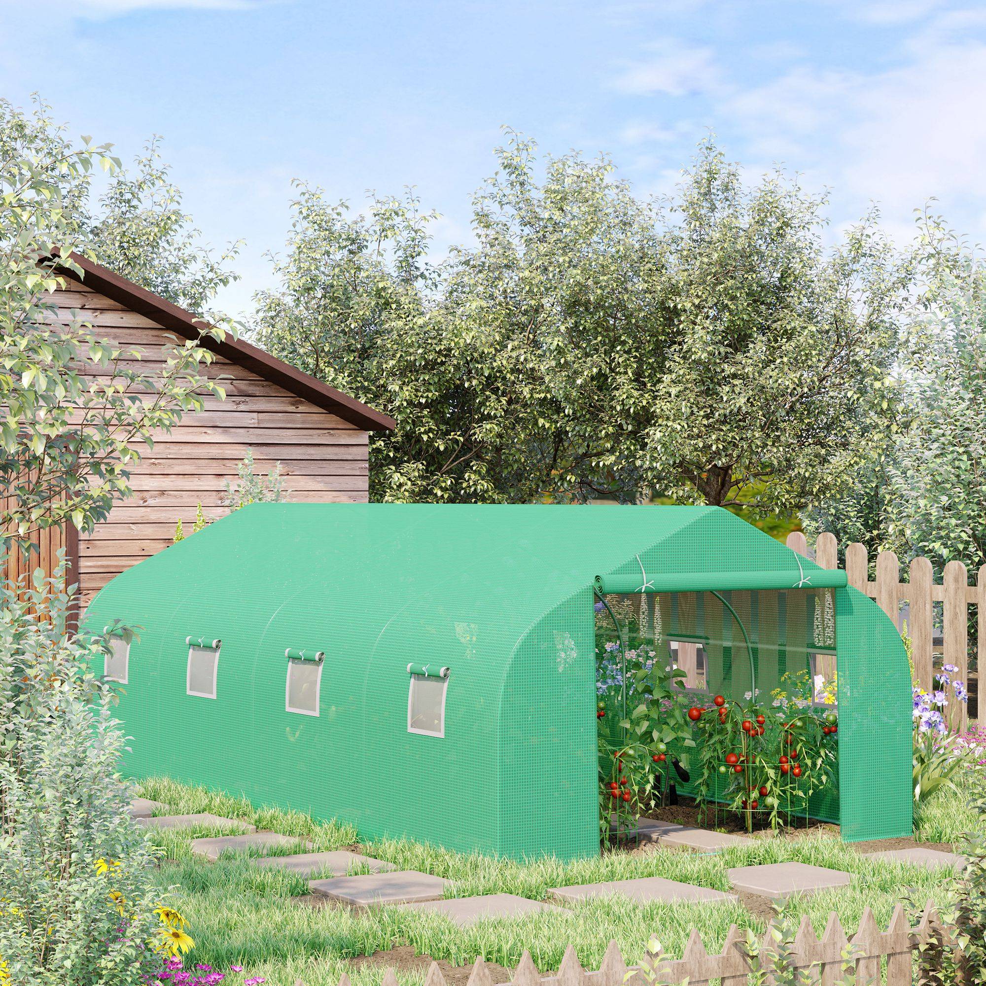 Tunnel Filet Tunnel Jardin Potager Tunnel De Jardin 300x45x45cm - Serre Portable Protection UV Et Grêle - Filet 35g Tunnel De Forçage Rigide Jardiland Filet De Jardin