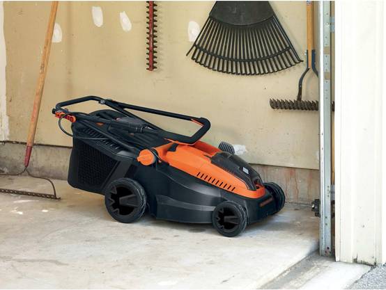 Black & Decker - Tondeuse sans fil 38 cm 36 V - BLACK+DECKER - avec 1 batterie 36V 2 Ah - Chargeur - CLM3820L1-QW - Image 5