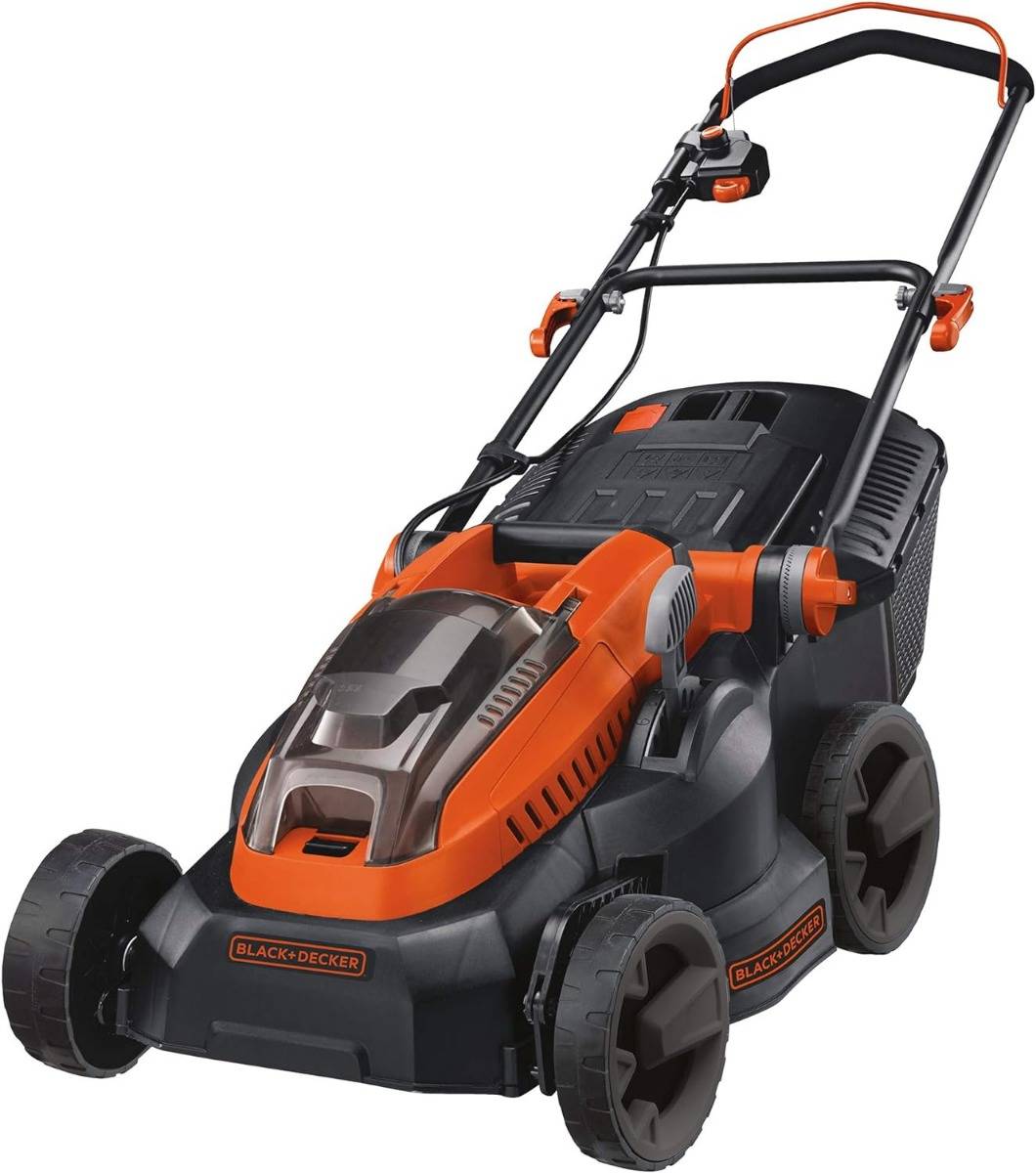 Black & Decker - Tondeuse sans fil 38 cm 36 V - BLACK+DECKER - avec 1 batterie 36V 2 Ah - Chargeur - CLM3820L1-QW - Image 1