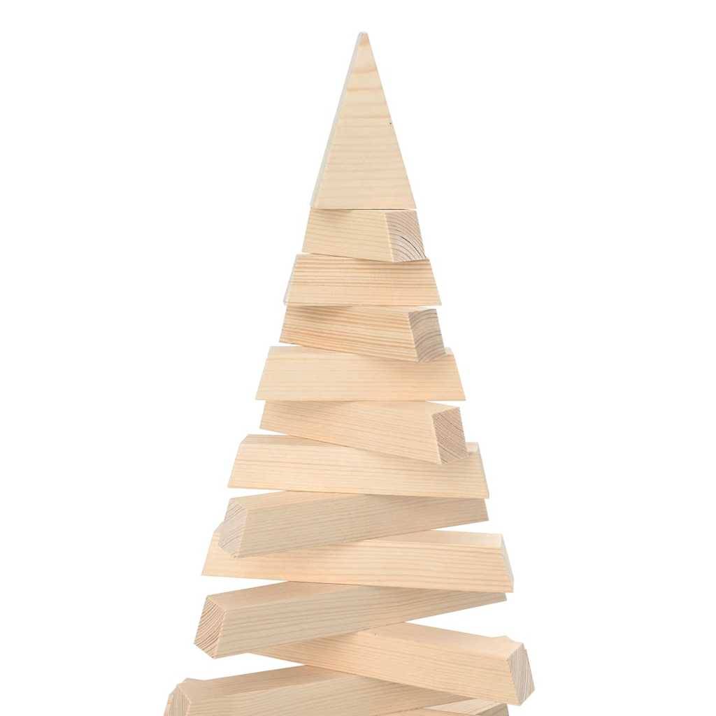 Maison Chic - Sapin de Noël | Arbre de Noël en bois pour décoration 150 cm Bois de pin massif Maison Chic - Image 10