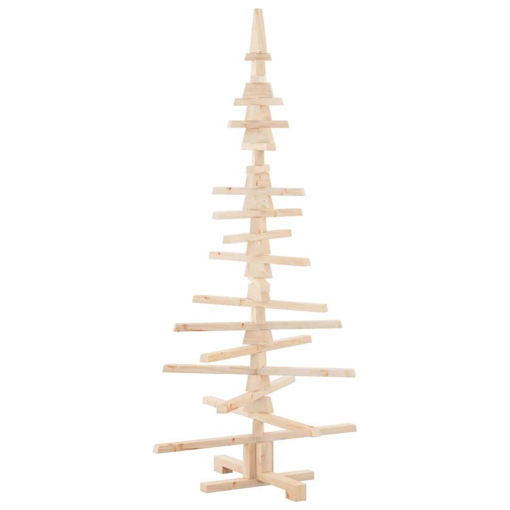 Maison Chic - Sapin de Noël | Arbre de Noël en bois pour décoration 150 cm Bois de pin massif Maison Chic - Image 8