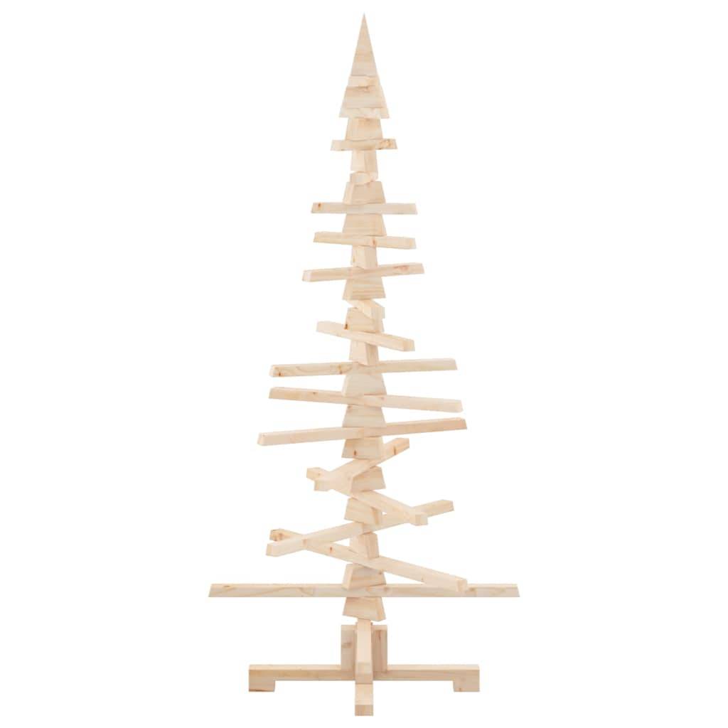 Maison Chic - Sapin de Noël | Arbre de Noël en bois pour décoration 150 cm Bois de pin massif Maison Chic - Image 7