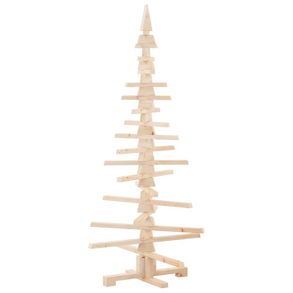 Maison Chic - Sapin de Noël | Arbre de Noël en bois pour décoration 150 cm Bois de pin massif Maison Chic - Image 9