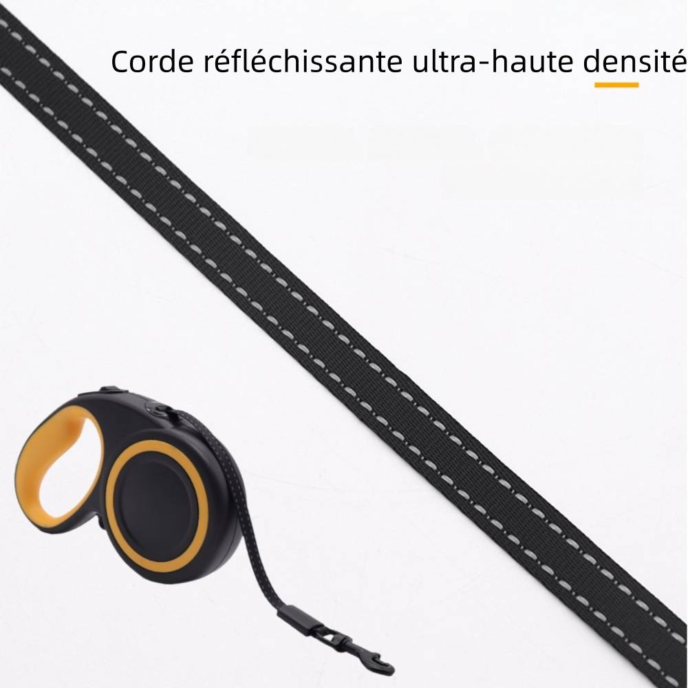 Laisse rétractable anti enchevêtrement à 360° pour chien l - IntiMeg - Image 4