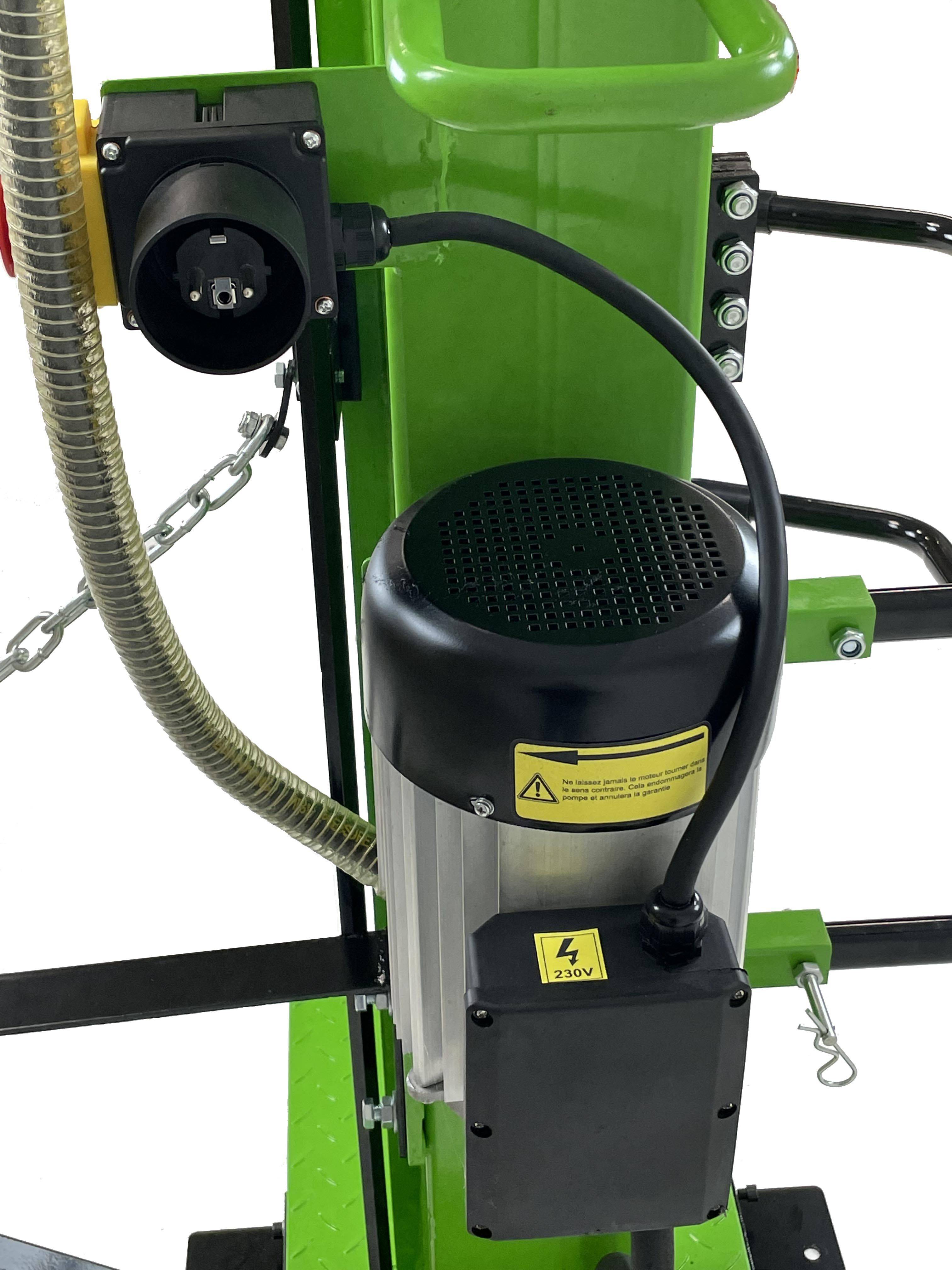 Fendeur de bûches 10 tonnes électrique 3700w - Image 2