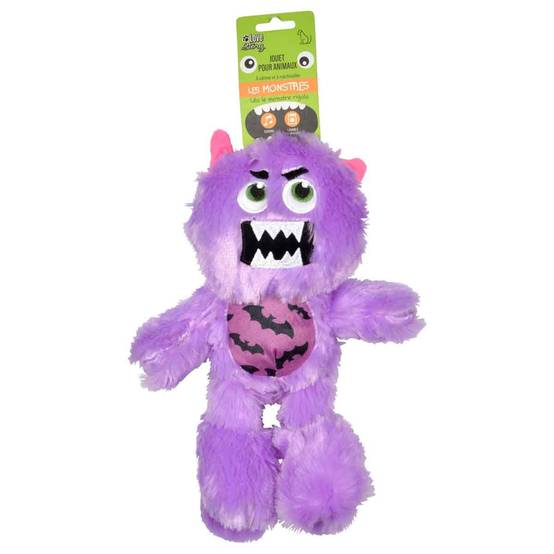 Love Story - Jouet pour Chien "Léo le Monstre" 31cm Violet - Image 4