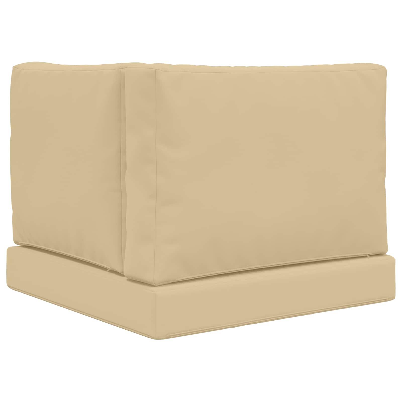 PANGIVO - Coussins de canapé extérieur polyester beige 60 x 60 x 8 cm, poids:4.58kg - PANGIVO - Image 7