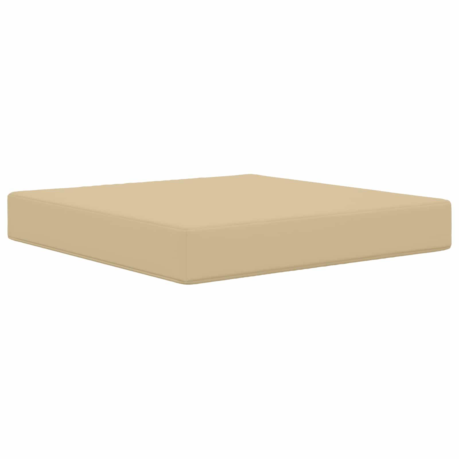 PANGIVO - Coussins de canapé extérieur polyester beige 60 x 60 x 8 cm, poids:4.58kg - PANGIVO - Image 4
