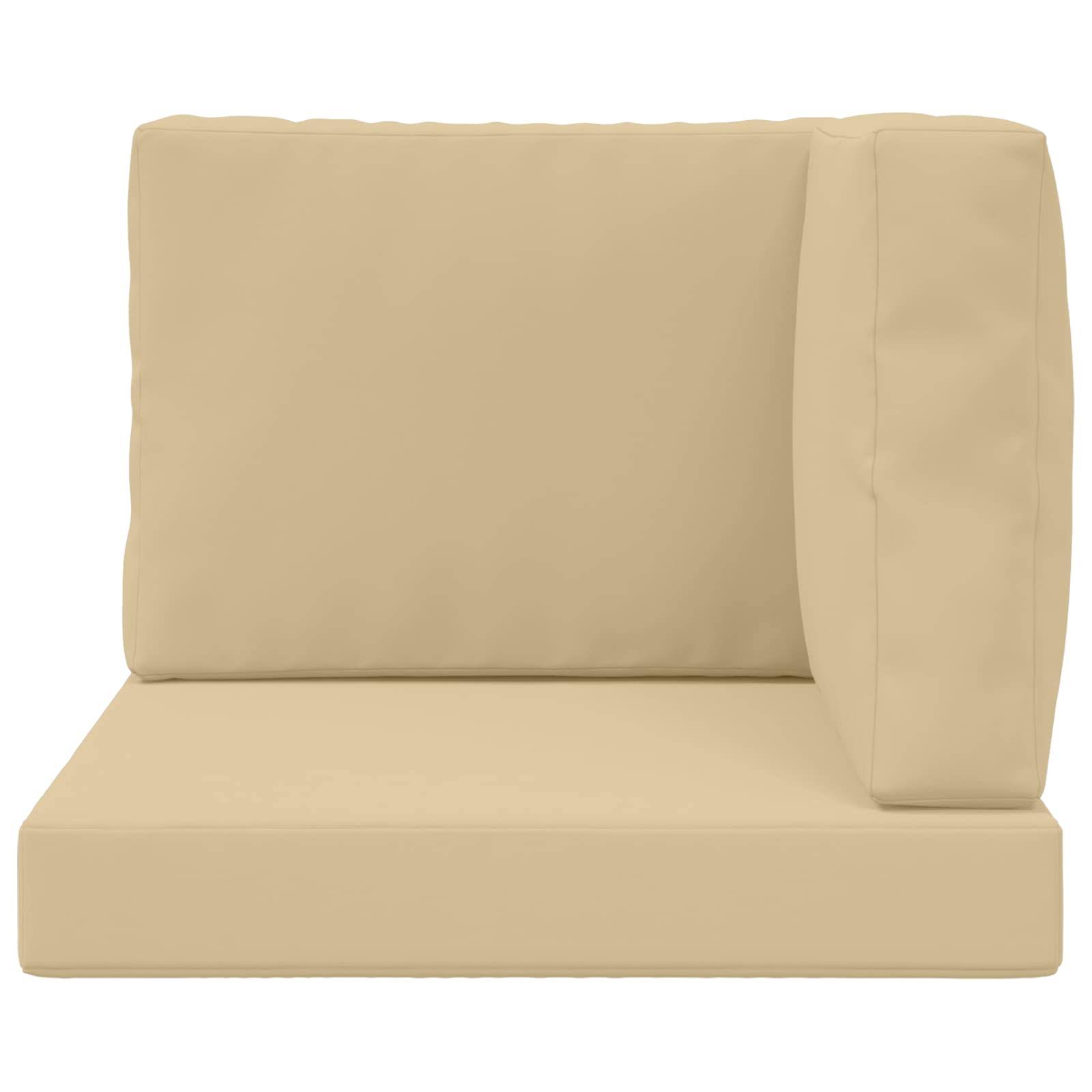 PANGIVO - Coussins de canapé extérieur polyester beige 60 x 60 x 8 cm, poids:4.58kg - PANGIVO - Image 6