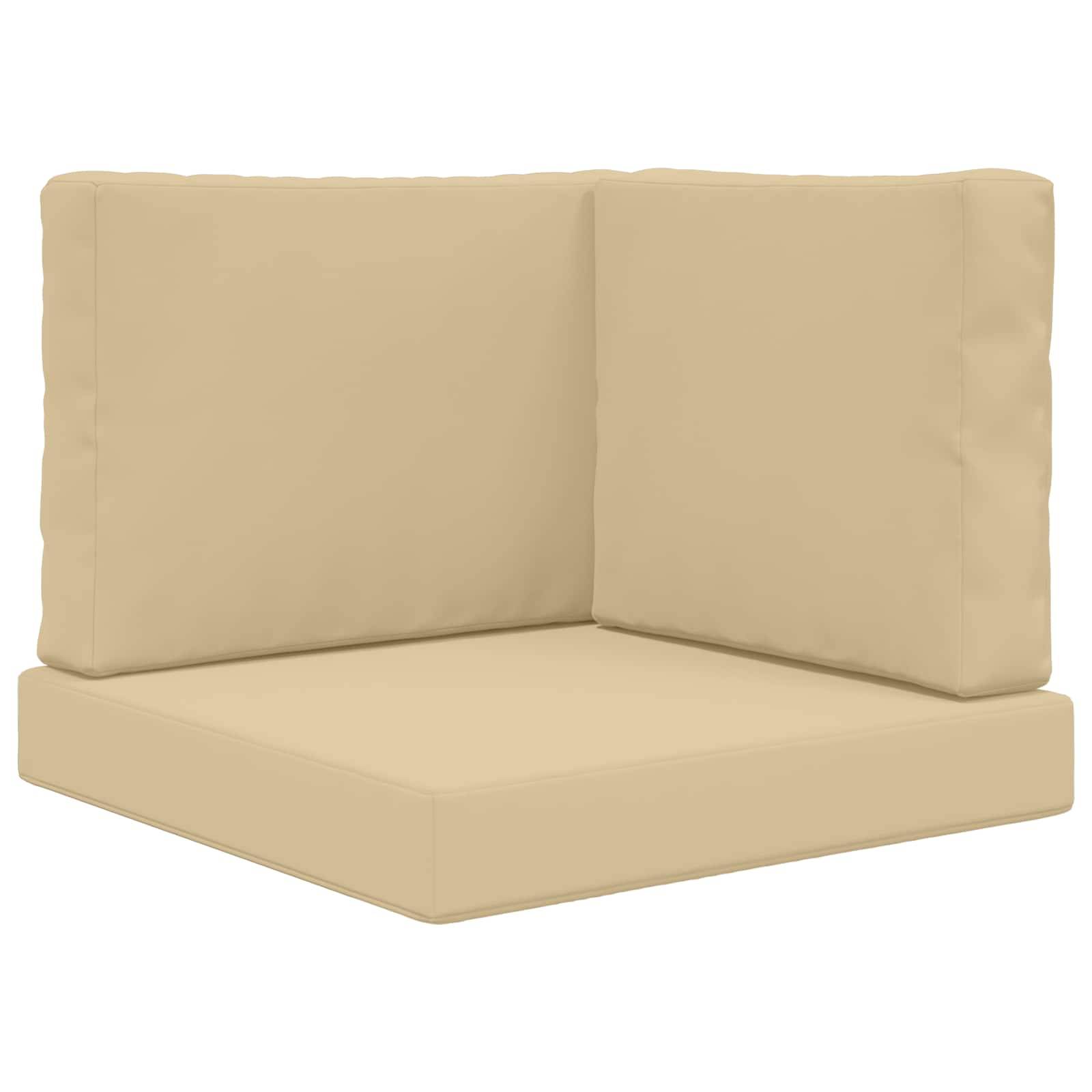 PANGIVO - Coussins de canapé extérieur polyester beige 60 x 60 x 8 cm, poids:4.58kg - PANGIVO - Image 2