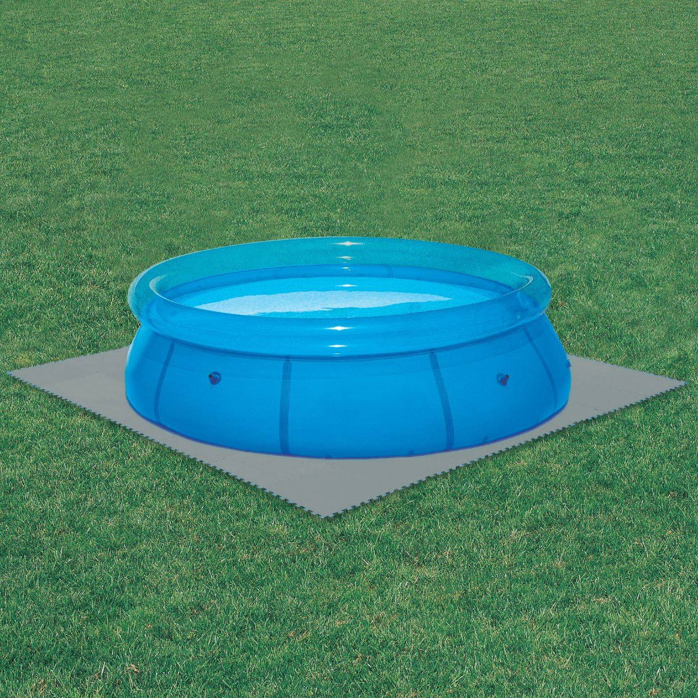 Dalle pour piscine grise 50x50cm 3mm épaisseur 9 pièces WERKA PRO - Image 5