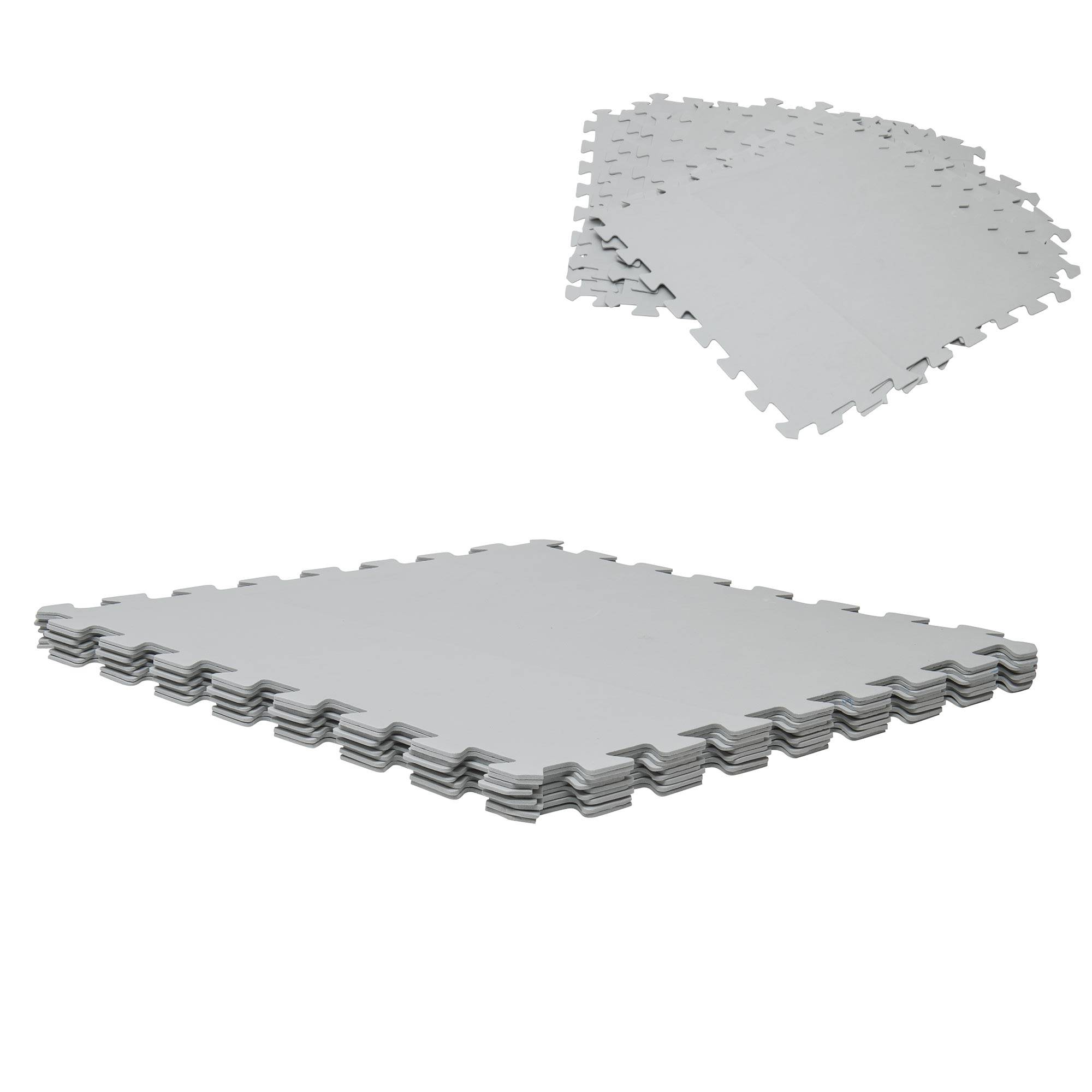 Dalle pour piscine grise  50x50cm  3mm épaisseur  9 pièces WERKA PRO - Image 1