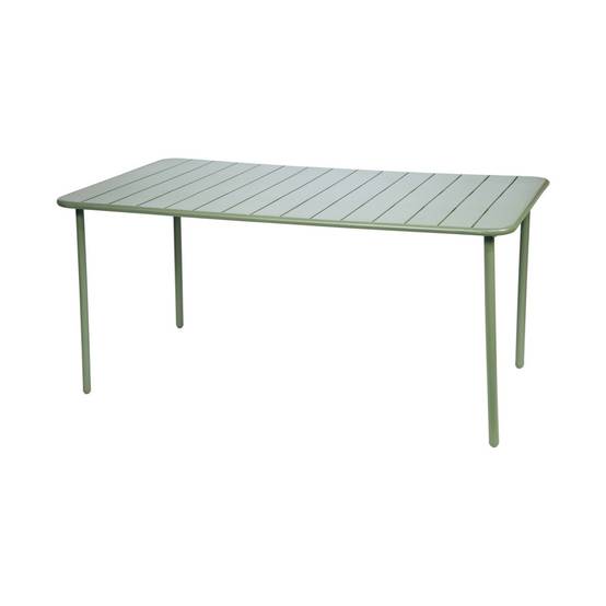 sweeek - Table de jardin métal + 6 assises ver Amélia | sweeek - Image 6