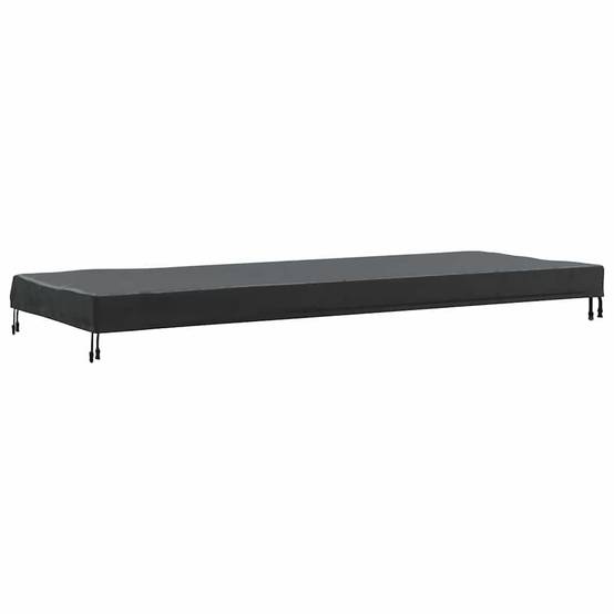 Housse pour Grande Table de Jardin Tissu Oxford 210D Étanche et Anti-Poussière Noir 242x102x15 cm – ComfortXL Outdoor Living - Image 2