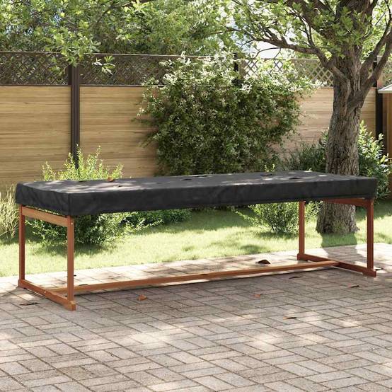 Housse pour Grande Table de Jardin Tissu Oxford 210D Étanche et Anti-Poussière Noir 242x102x15 cm – ComfortXL Outdoor Living - Image 1