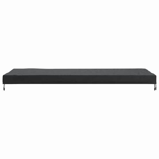 Housse pour Grande Table de Jardin Tissu Oxford 210D Étanche et Anti-Poussière Noir 242x102x15 cm – ComfortXL Outdoor Living - Image 5